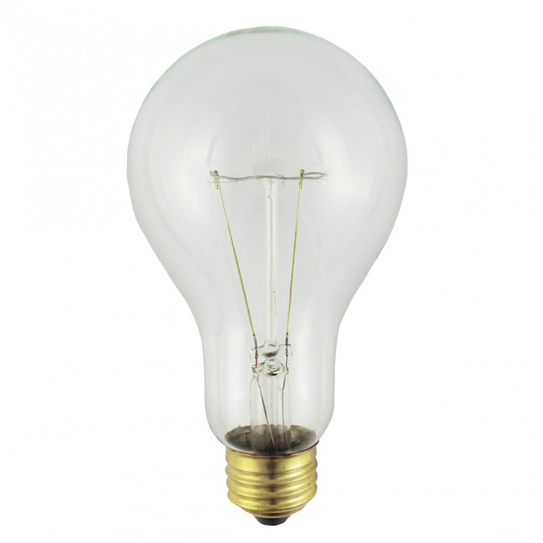 Ge Lighting 200a/cl-1, Ampoule à incandescence A21 200w